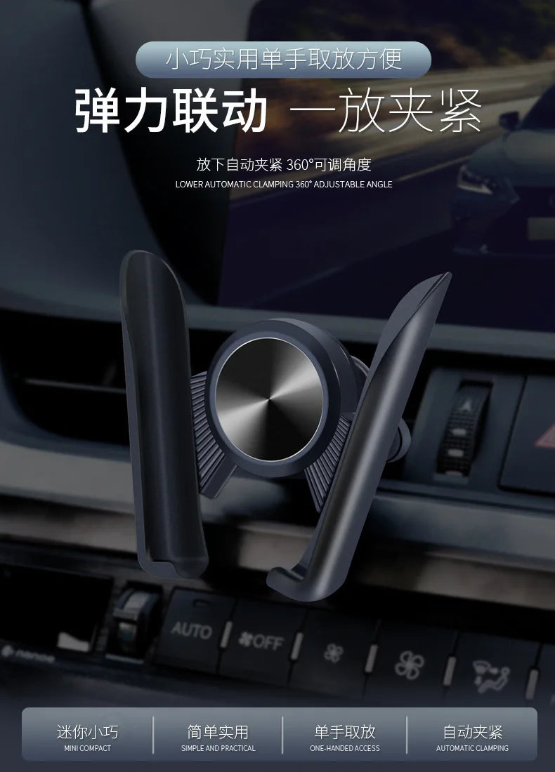 Gravity Car Phone Holder Mobile Stand Smartphone GPS Support Mount No Magnetic Mobile Phone Stand Support Smartphone