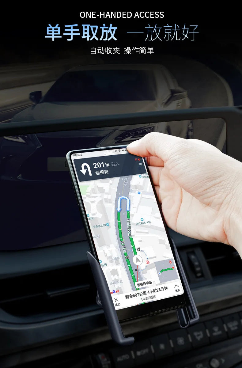 Gravity Car Phone Holder Mobile Stand Smartphone GPS Support Mount No Magnetic Mobile Phone Stand Support Smartphone