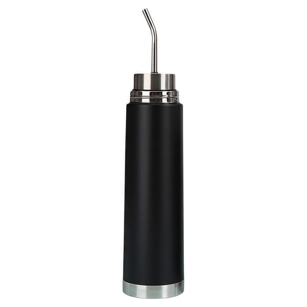 E2 NEW Self-Serving Yerba Mate Water Bottle Stainless Steel Built-in Straw Water Thermal Bottle Cup 500ml/750ml Mug Vacuum Cup