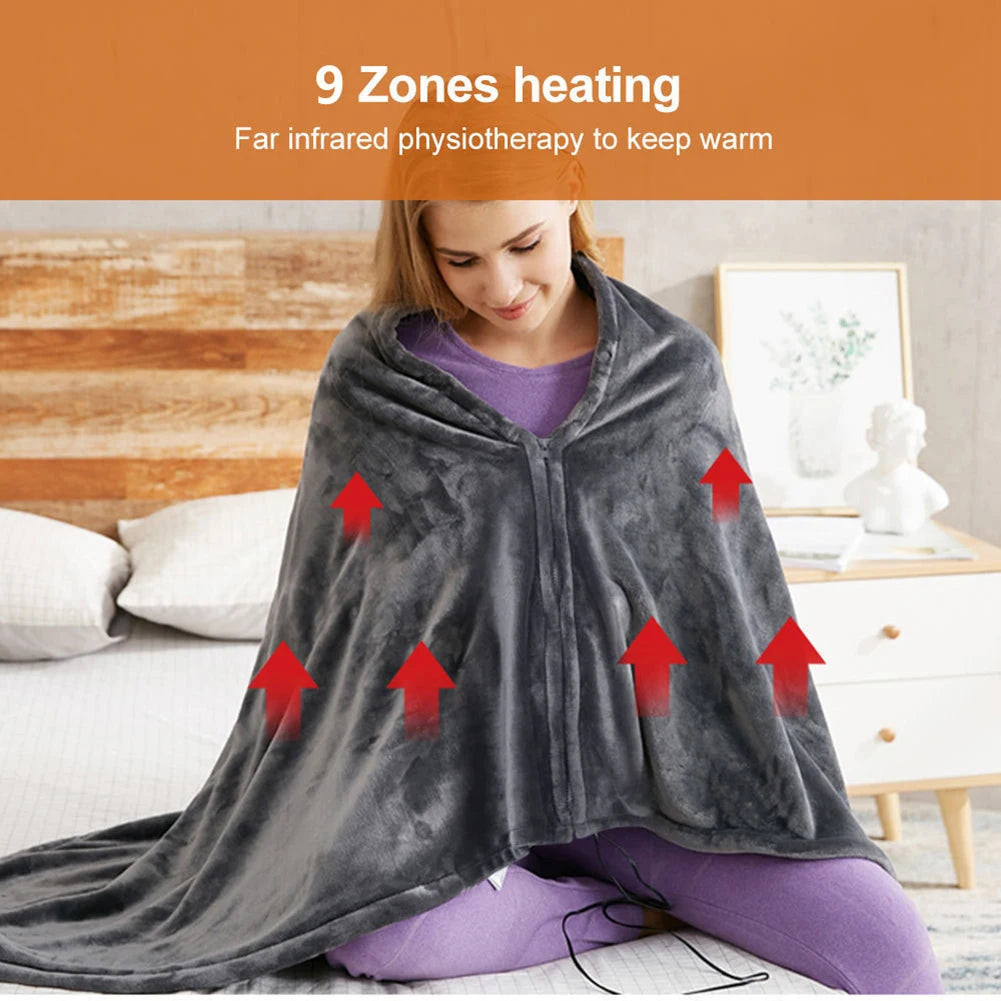 Luxury Heated Electric Blanket | Ultra-Soft Winter Warmth