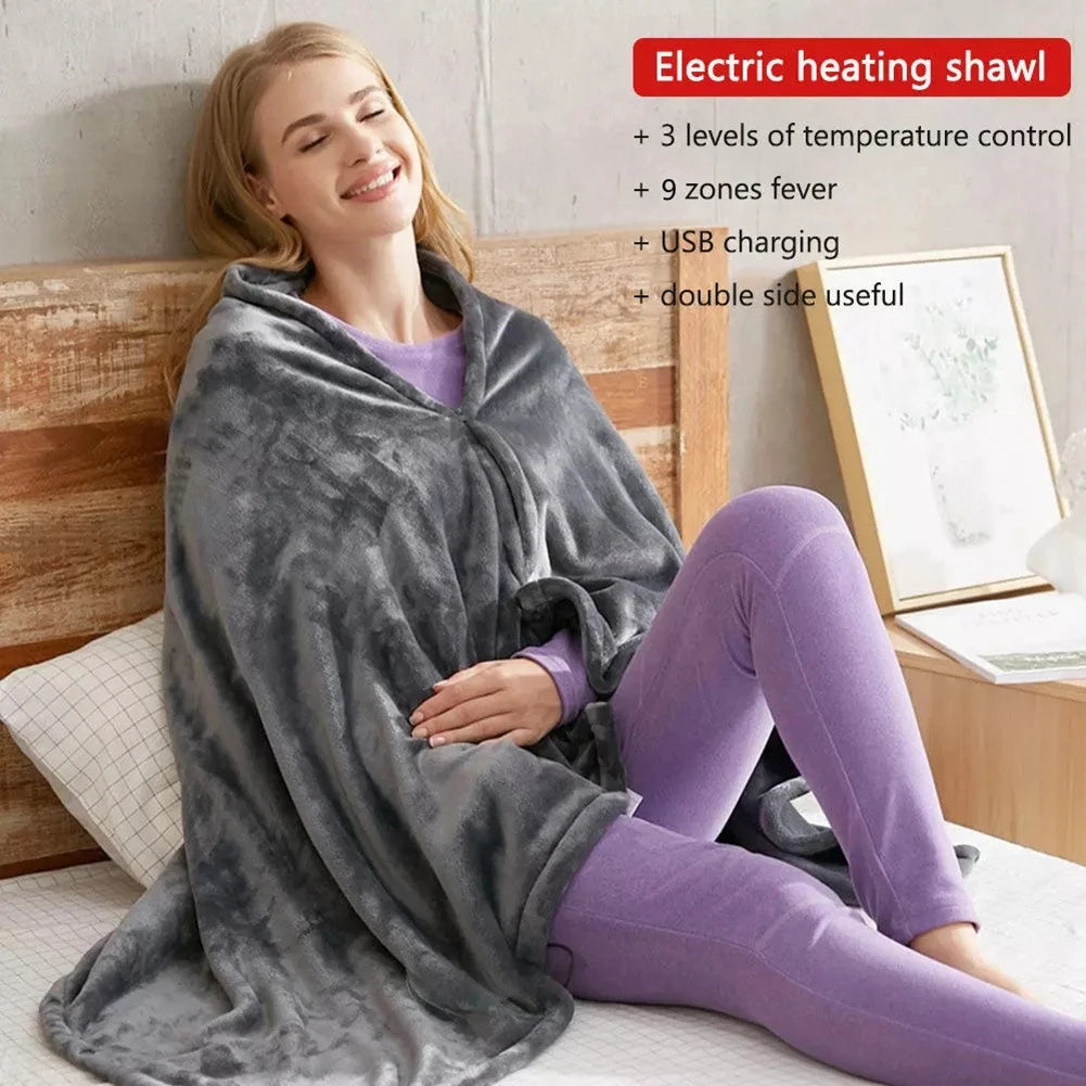 Luxury Heated Electric Blanket | Ultra-Soft Winter Warmth
