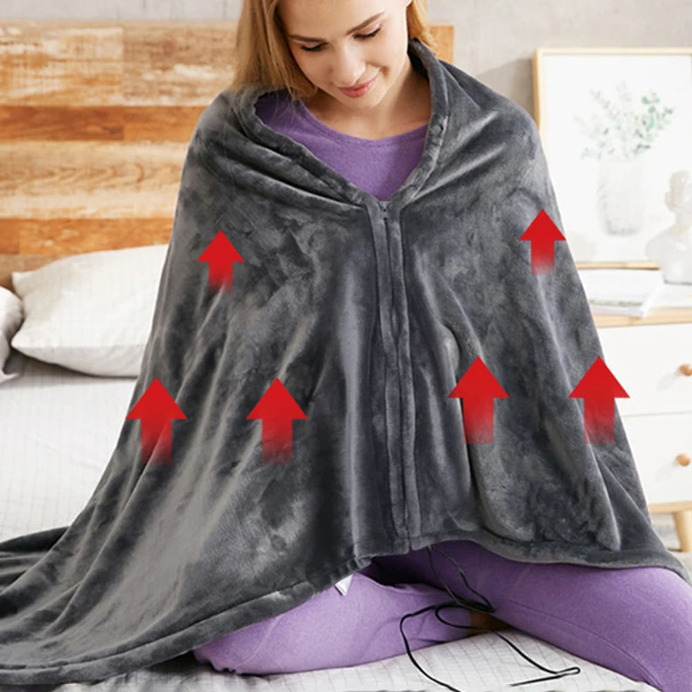 Luxury Heated Electric Blanket | Ultra-Soft Winter Warmth