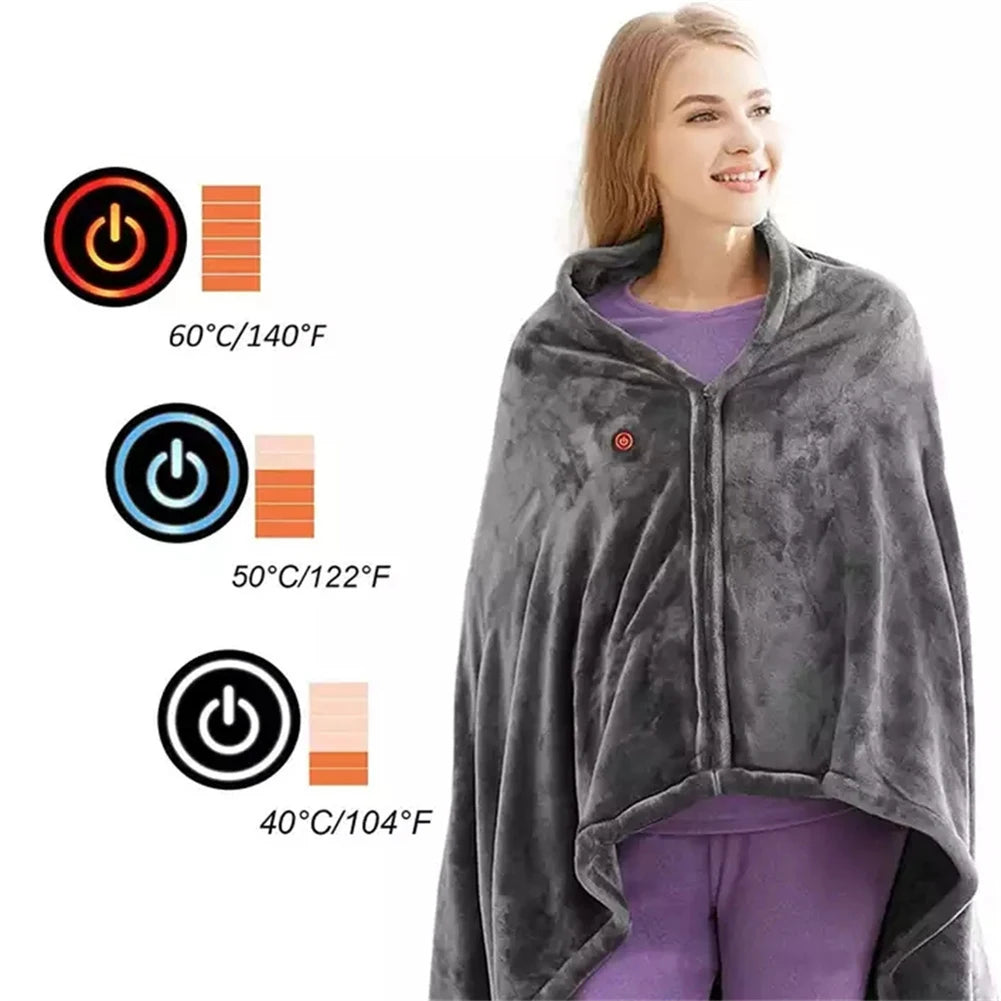 Luxury Heated Electric Blanket | Ultra-Soft Winter Warmth