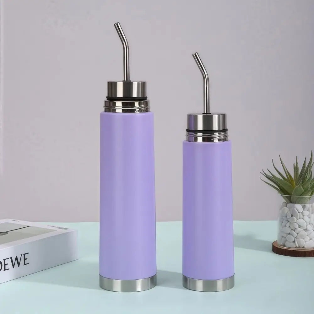 E2 NEW Self-Serving Yerba Mate Water Bottle Stainless Steel Built-in Straw Water Thermal Bottle Cup 500ml/750ml Mug Vacuum Cup
