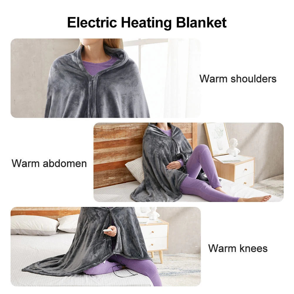 Luxury Heated Electric Blanket | Ultra-Soft Winter Warmth