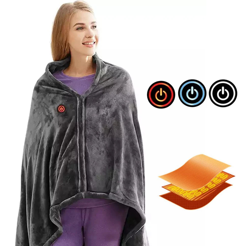 Luxury Heated Electric Blanket | Ultra-Soft Winter Warmth
