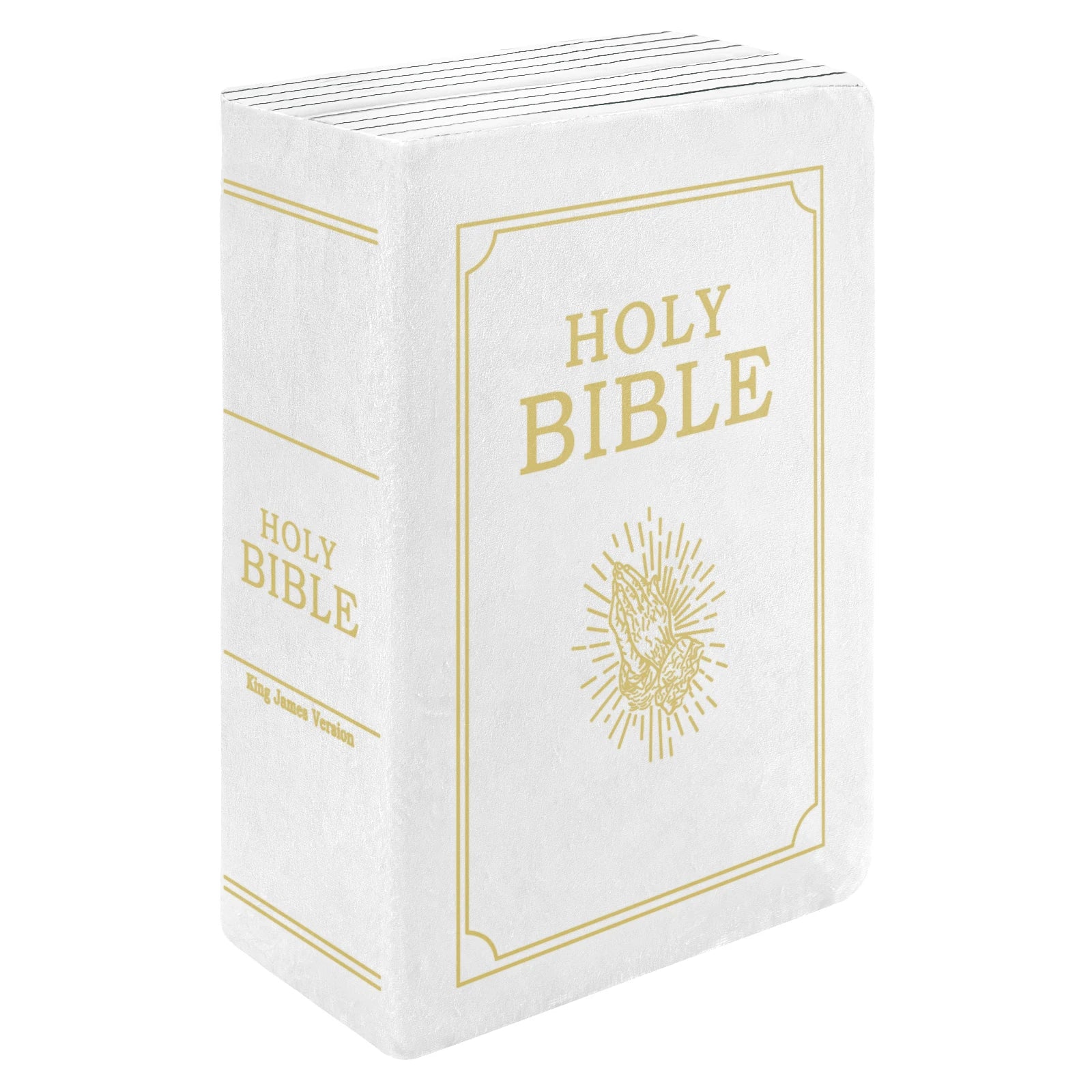 Mark 16 White Cutest Bible Memory Foam Pillow with Bible Throw Pillow Learn the valuable lesson Learn the valuable lesson